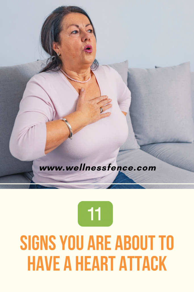 11 Signs You Are About To Have a Heart Attack - Wellness Fence